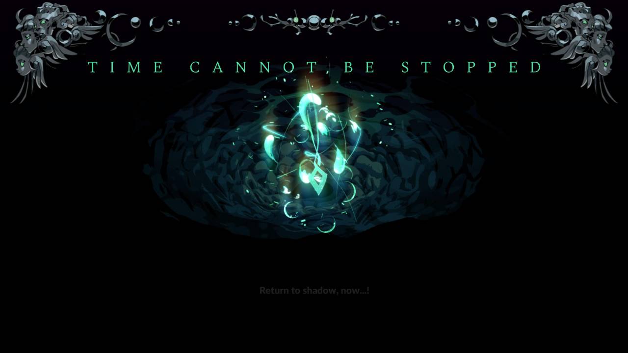 hades 2 run end screen