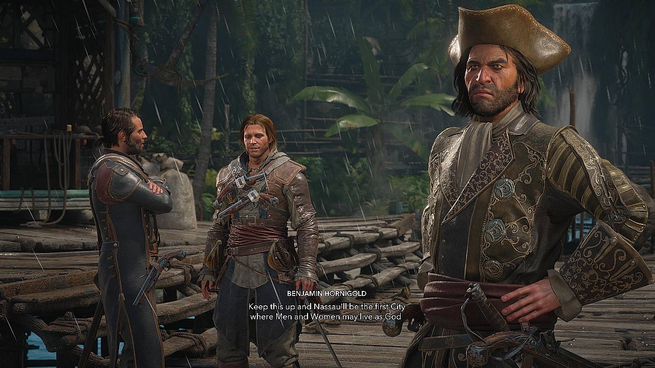 black flag resynced cutscene